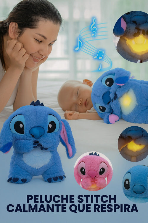 Peluche Respira Stitch Control Ansiedad